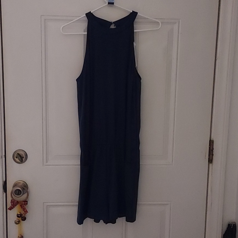 Dark Blue Romper